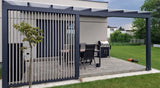 Bewegliches Aluminiumsystem – vertikal, Jalousie – Paar (links + rechts)