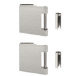 Stainless steel hinge for glass doors office Al