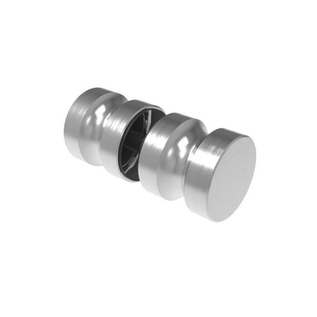 Griff an der Glastür AISI 304, K320, 32mm