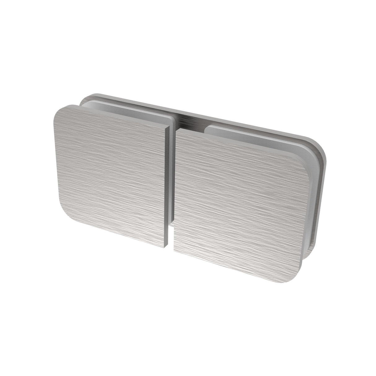 Glass clamp, AISI 304, T 8-10 mm