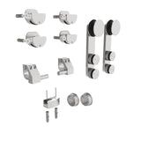 Glastür - Schiebetür System - Oberführung AISI304