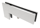 Halter für Glastürscharnier - oben und seiten AISI