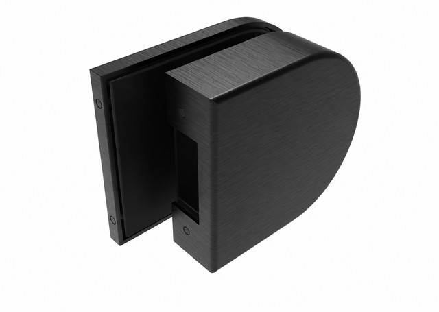 Verriegelungsteil für Glastür GS-BLACK/D-206/S