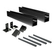 Fenstertür Aluminium Rahmen ohne Glass