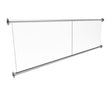 Frameless glass juliette balcony loggia