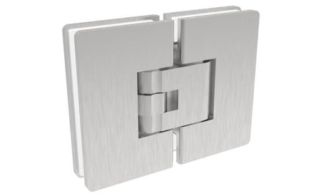 Glastürscharnier +/- 90° - Montage Glas/Glas flex