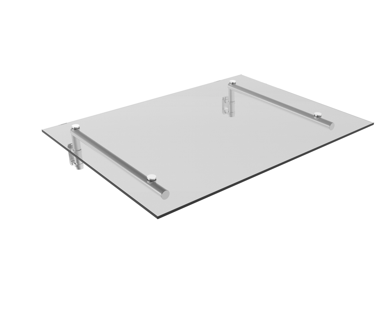 Vordachsystem ohne Glas AISI304