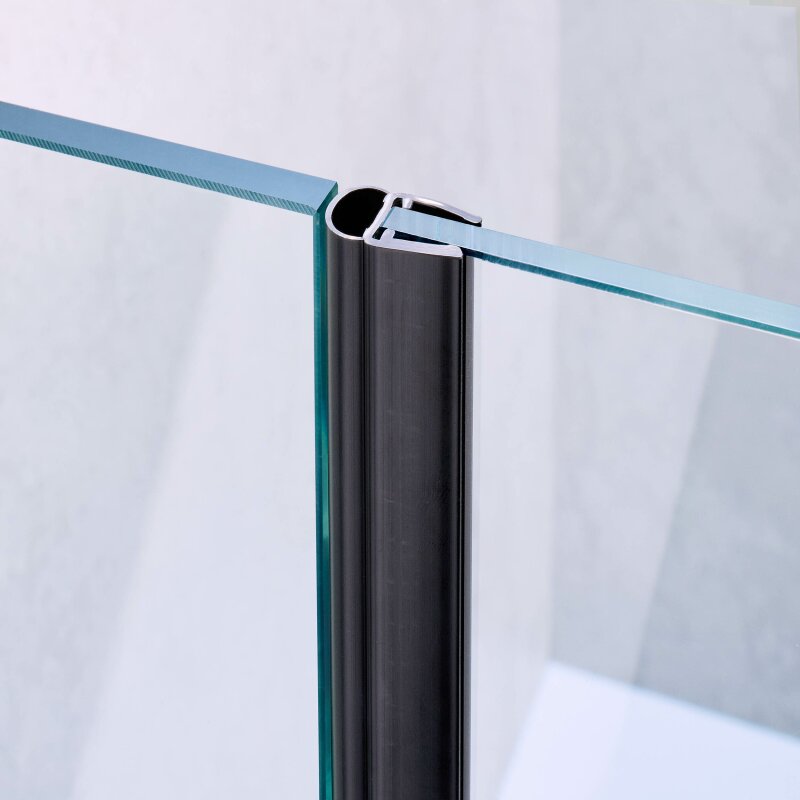 Dichtungsleiste für Glastür BLACK