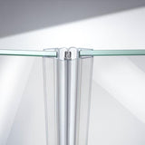 Dichtungsleiste für Glastür PVC,180°