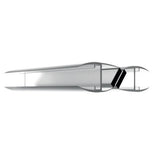Dichtungsleiste für Glastür PVC,180°