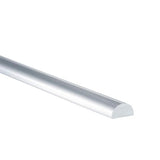 Acrylhalbrundstab als Schwallschutz 6x12mm akryl