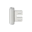 Glass door hinge, frame part, steel office