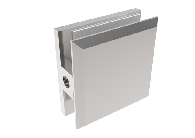 Glashalter, Zamak, 45x45x20/T 8-10 mm