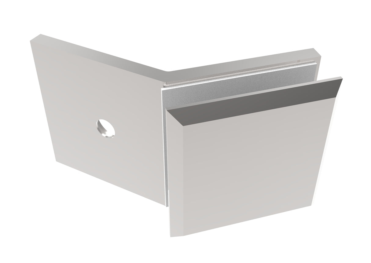 Glashalter, Zamak, 135°, T 8-10 mm