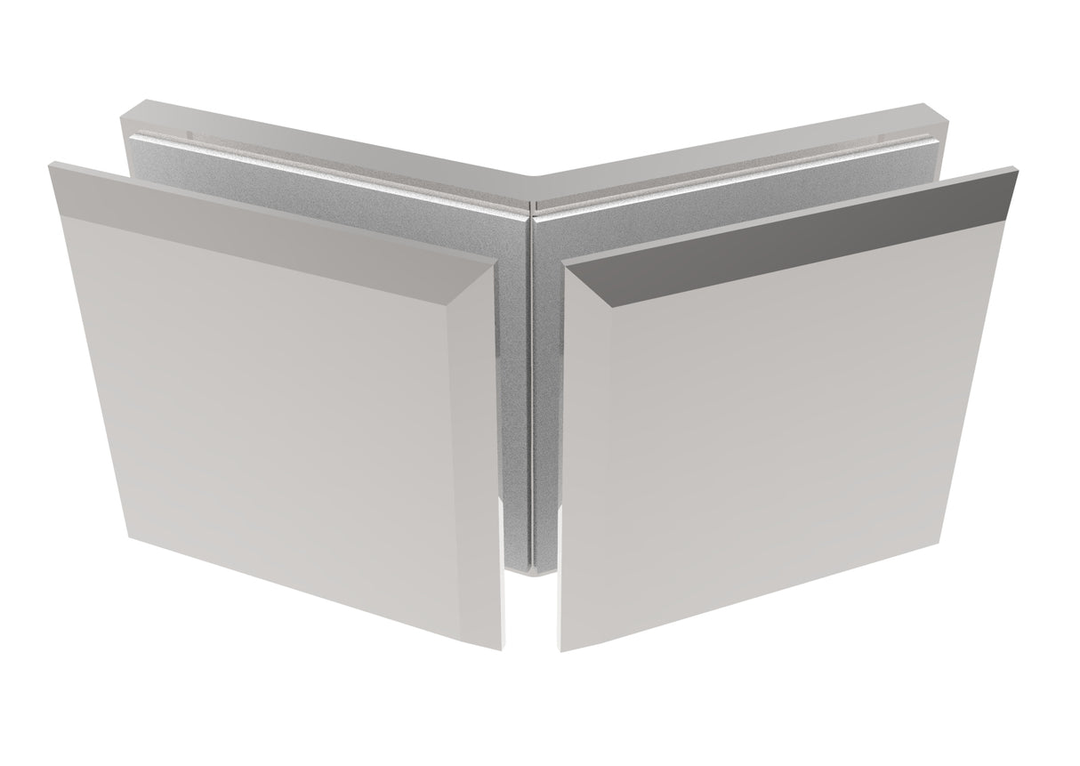 Glashalter, Zamak, 135°, T 8-10 mm