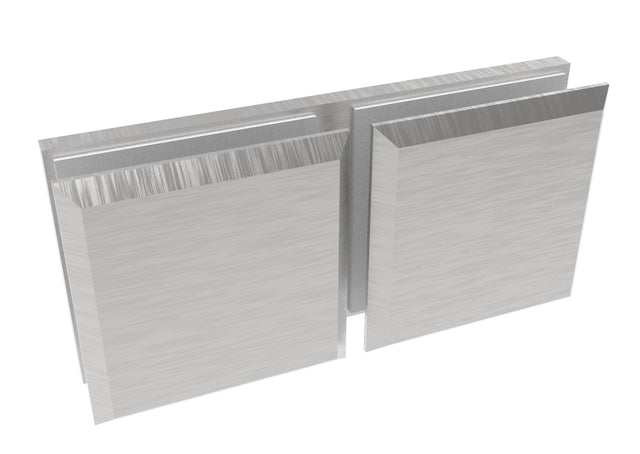 Glass clamp, Zamak, T 8-10 mm