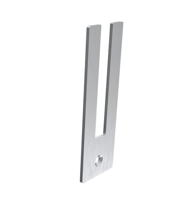 Endkappe für Profil glass t = 12mm