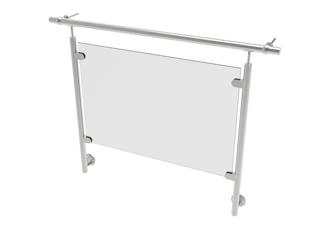 Franzözisches Fenster AISI304, 110x75/8,76