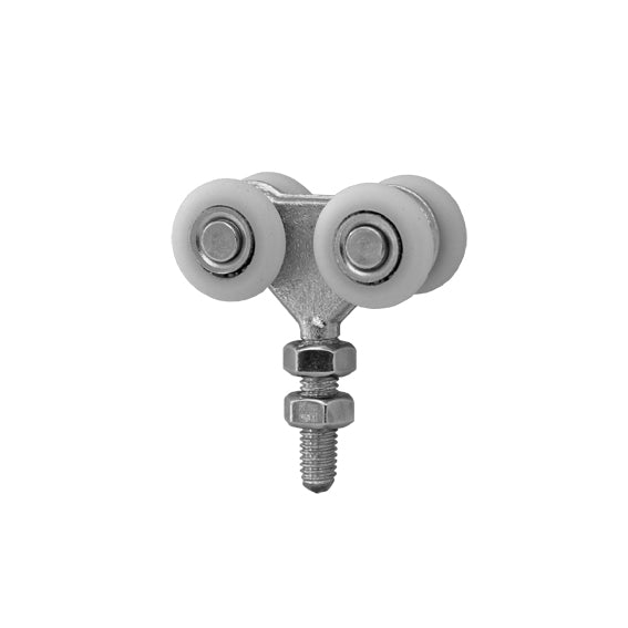 Vierädriger Rollenapparat Nylon, profile 33x34mm