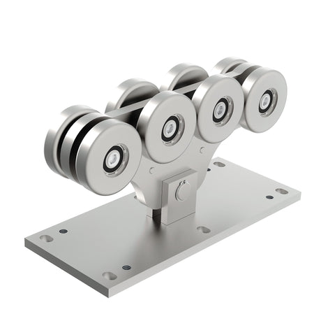 8-rädriger Laufwagen für selbsttragenden Tor Zn, p