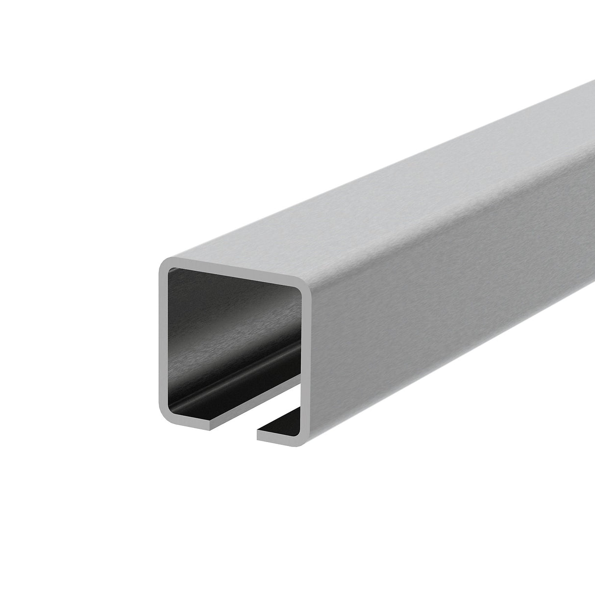 Eisenlaufschiene INOX, 76x76x3mm, L3m