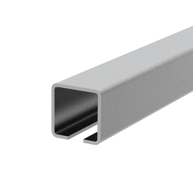 Eisenlaufschiene INOX, 76x76x3mm, L3m