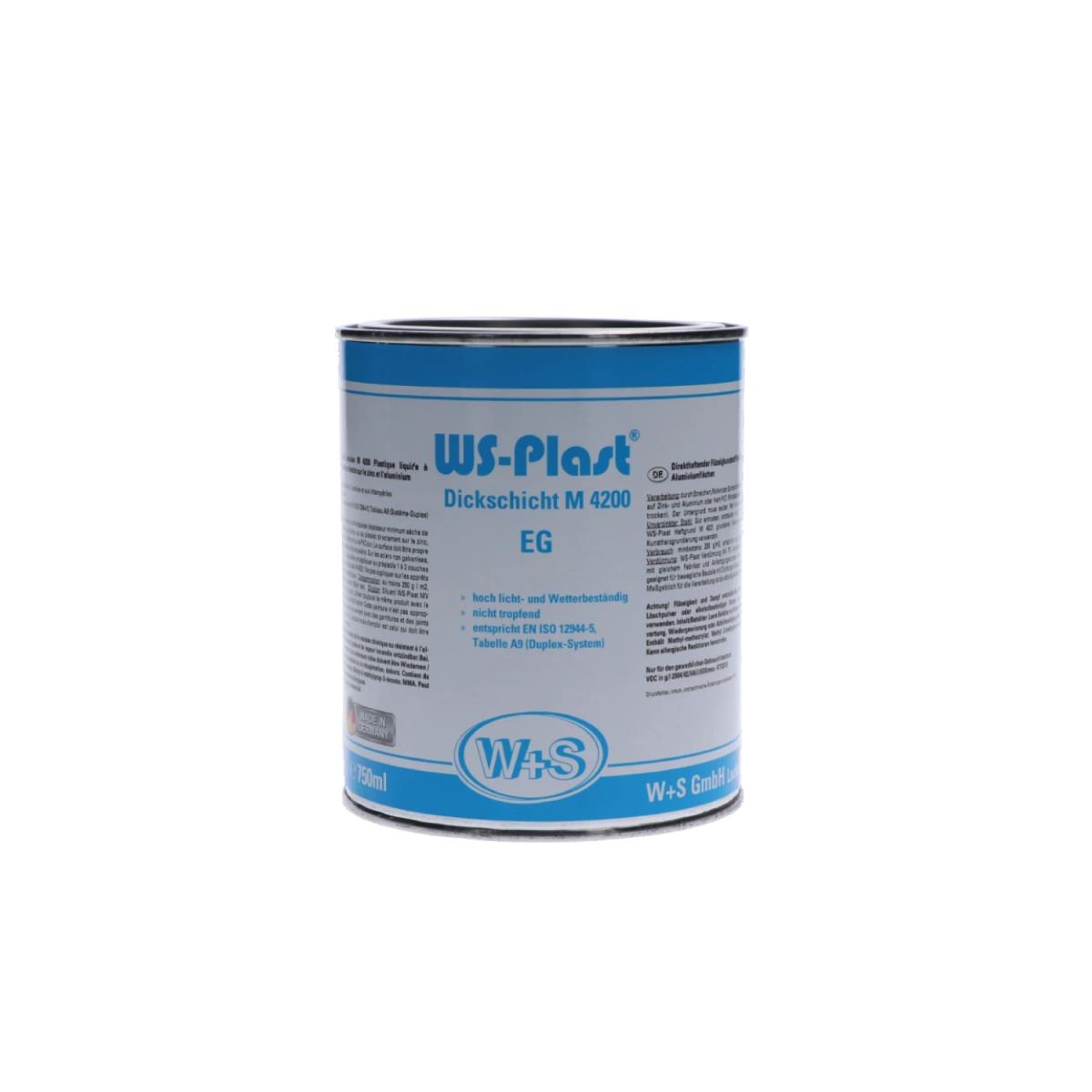 Halbmatter Korrosionsschutzlack, Graphit, 0,75L
