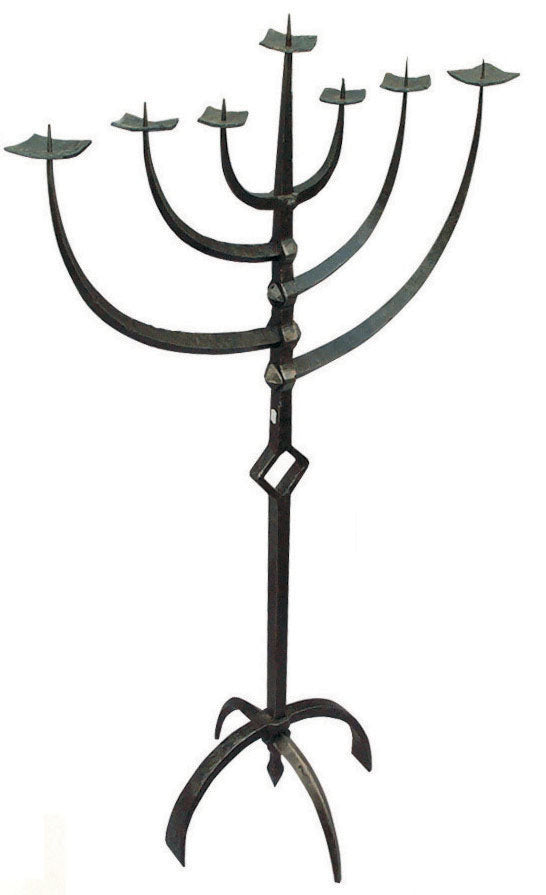 Kerzenständer - siebenarmig jüdisch 1600x800mm