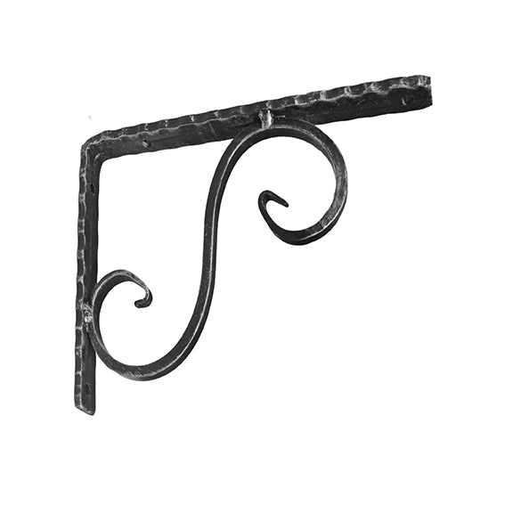 Regalkonsole 150x200mm, schwarz