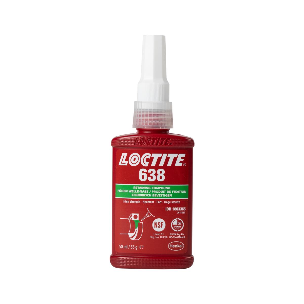 Kleber mit Aktivator - LOCTITE 638, 50ml