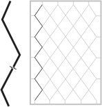 Zierprofil für Gitter 12x6, L2350mm