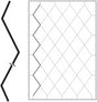 Zierprofil für Gitter 12x6, L2350mm