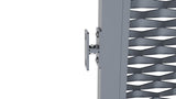 Aluminium-Zaunfeld 2000x1200mm Streckmetall anthrazit.