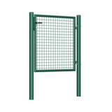 Bránka 1kr. ROUND ZnPVC 1000x1000mm, D75mm, zelená