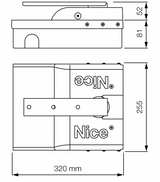 Ein Satz unterirdischer Antriebe für ein zweiflüge