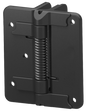 Hinge for gates, with fixed spring
