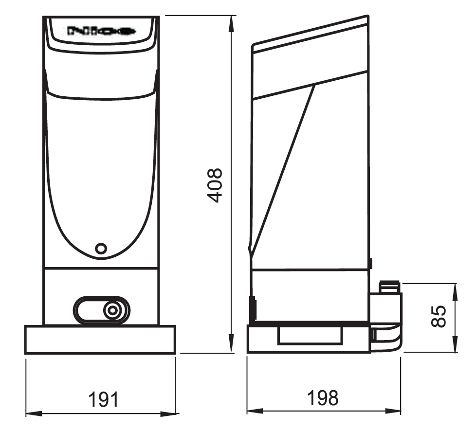 NICE Schiebetorantrieb set, max 400kg