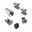 Cantilever gate set up 5,5m Zn, NYLON, 78x78mm