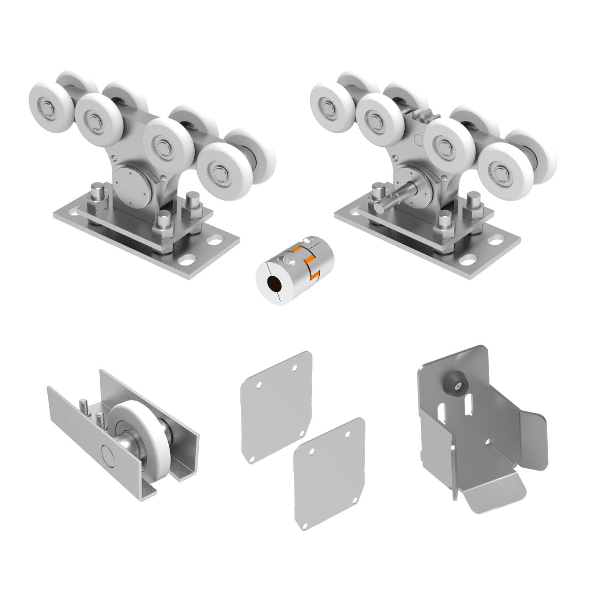 Untere Führung - ECO-Profil AL 90x99mm