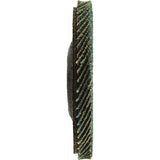 Lamellenscheibe für Edelstahl, D125, d22,2, t7,25 mm, P80