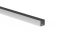 Galvanized profile U 40x40x3mm-6000