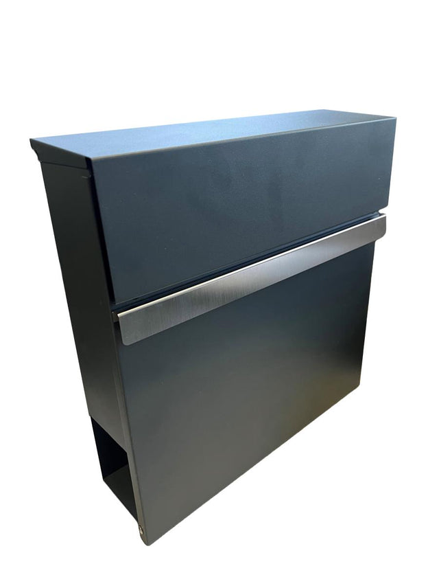 Briefkasten, Edelstahl, 370x370x100mm