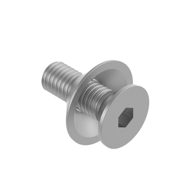 Kegelschraube + Kegelunterlegscheibe, M8, Zn, SW=T40