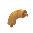 Connector (elbow, transition) for handrail, BEECH