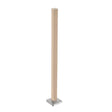 Pfosten BUCHE, obere Befestigung 40x40 JP