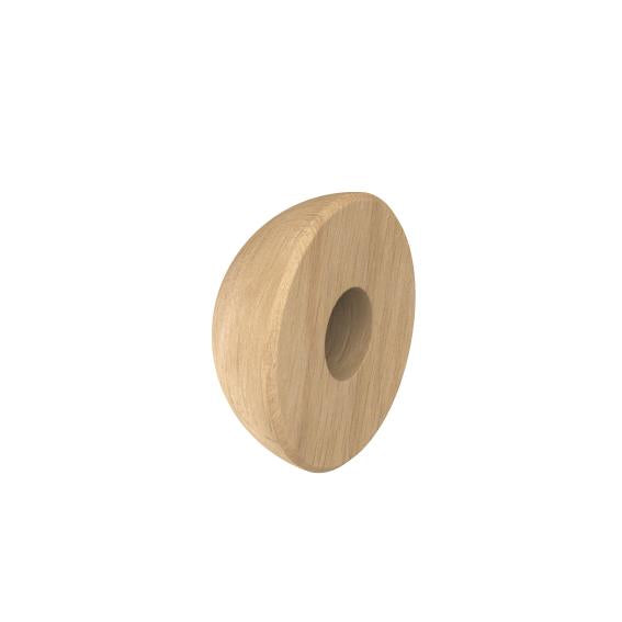 End of the semicircular handrail - OAK NATURAL