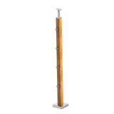 Pfosten, Eiche, JP 40x40, v=90cm, VK-Treppe DUB (O