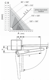 Nice drive for double leaf gate, set