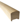 Griff quadratisch mit Rille, FICHTE