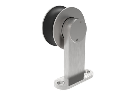 Laufwagen an Laufschiene - für Holzschiebetür AISI